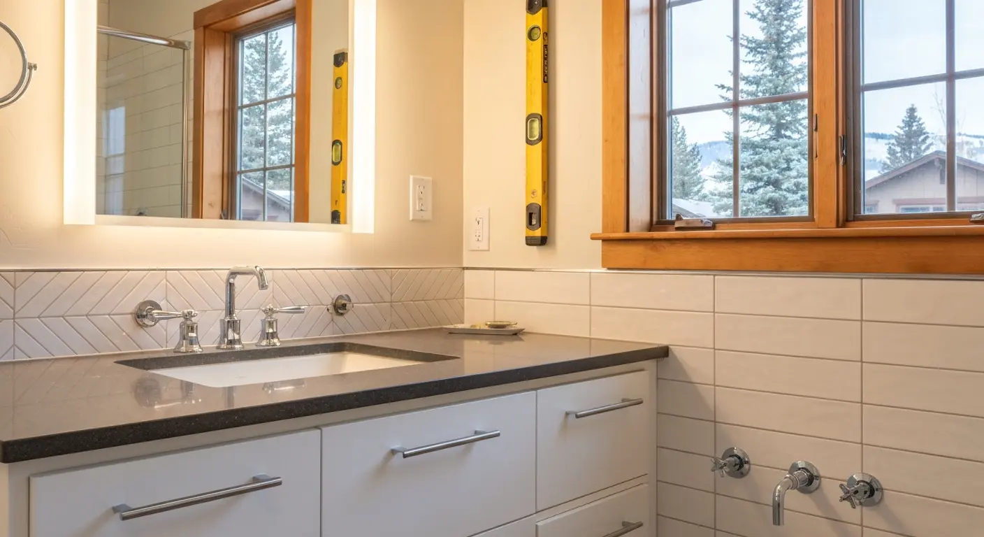 Custom bathroom remodel