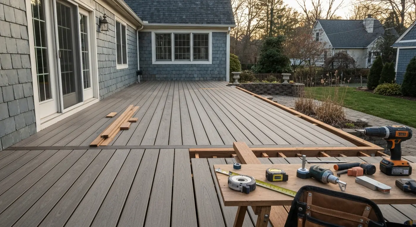 Composite deck repair