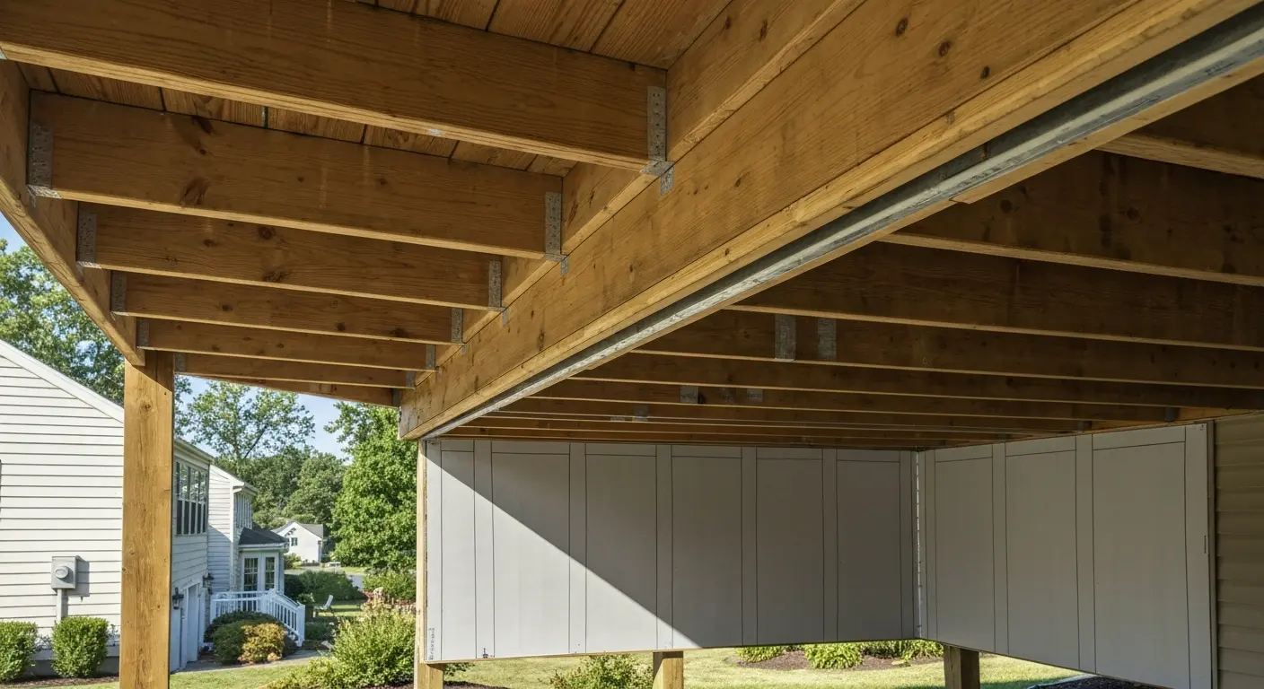 DuxxBak waterproof deck installation