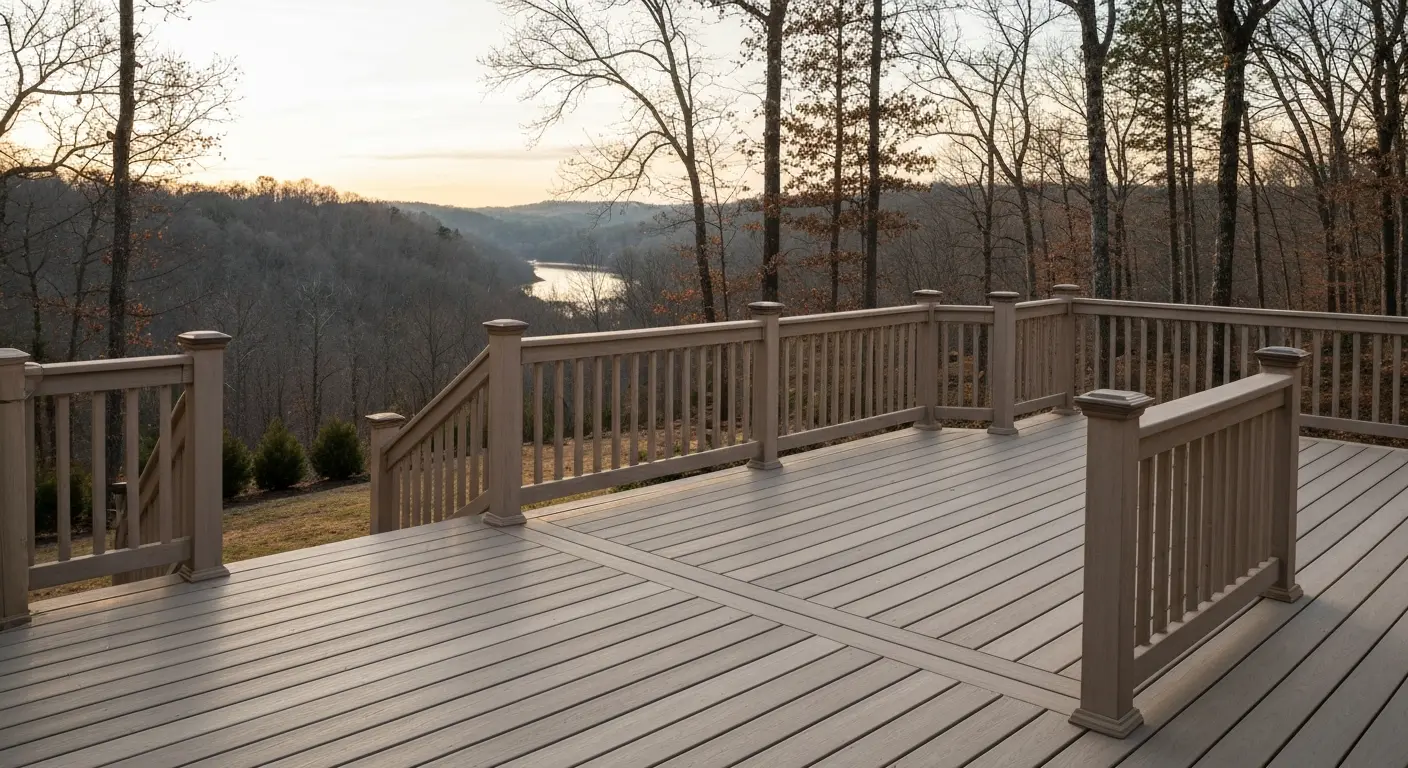 Outdoor deck in Spring City