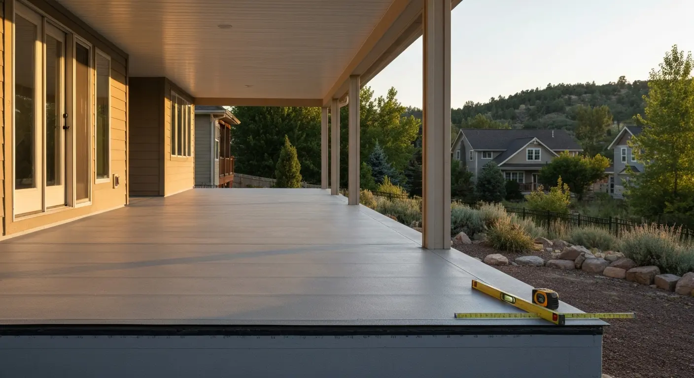 Duradek covered deck in Spring City