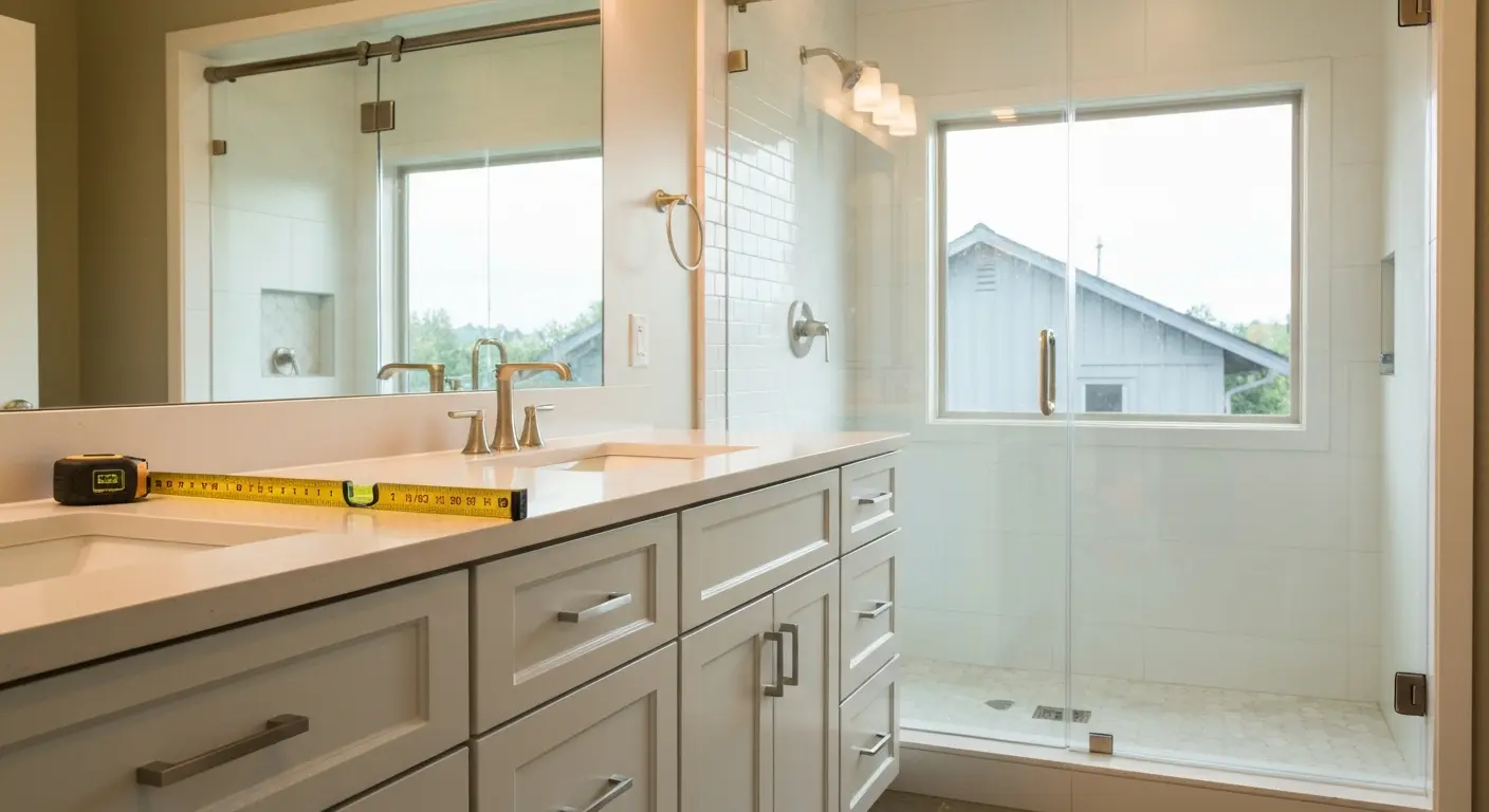 Custom bathroom remodel