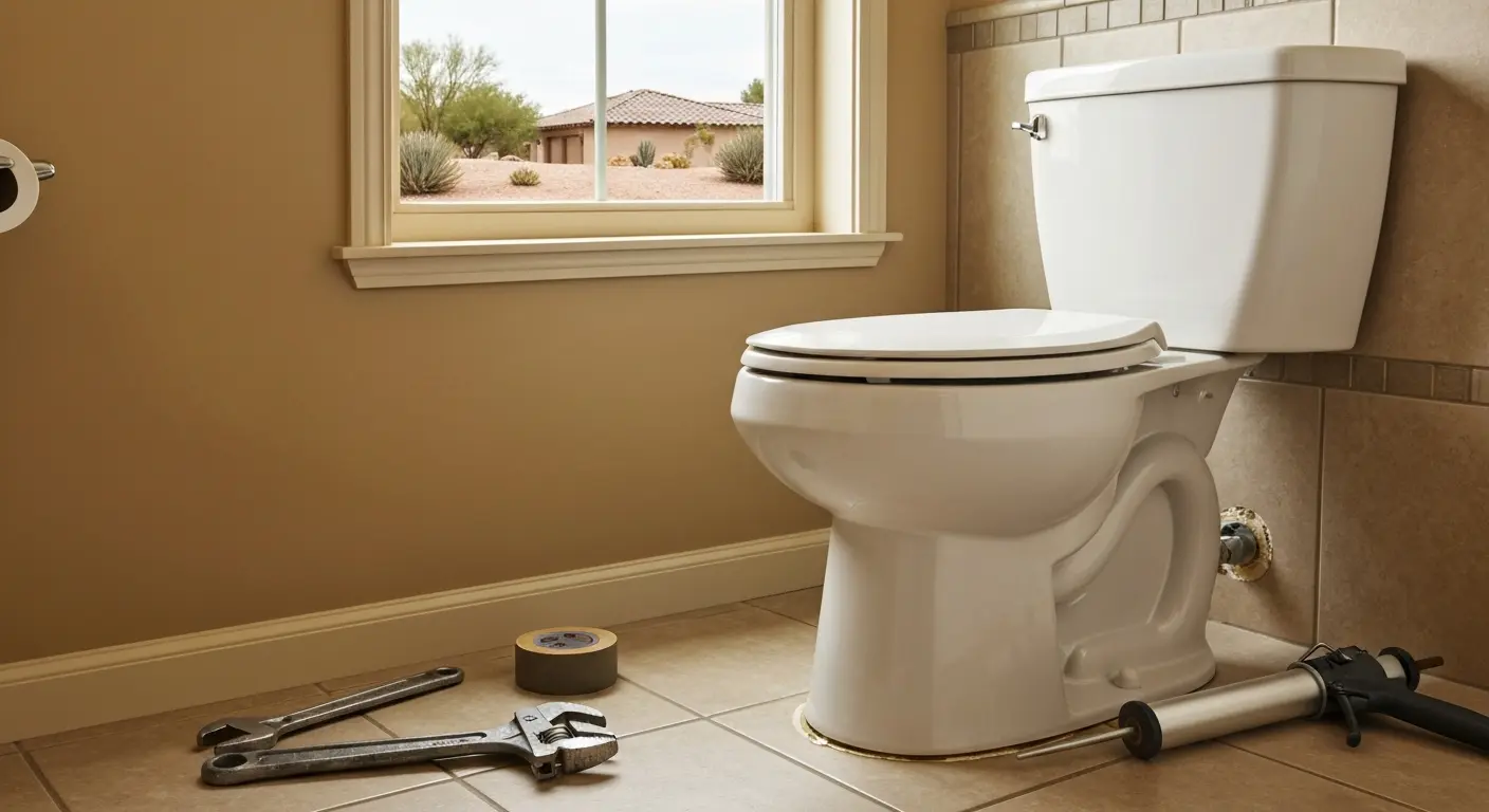 Toilet installation service