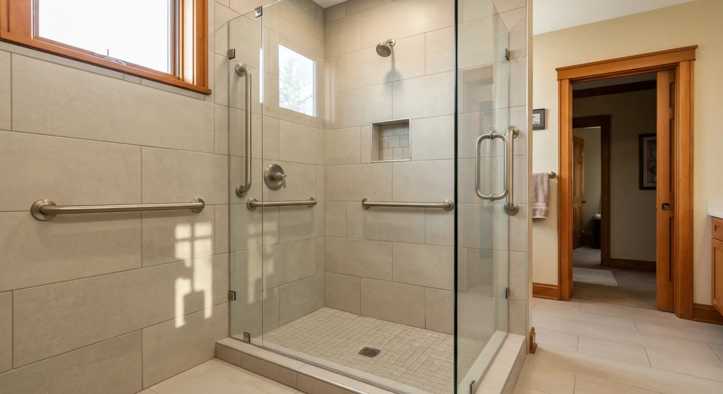 Accessible bathroom installation