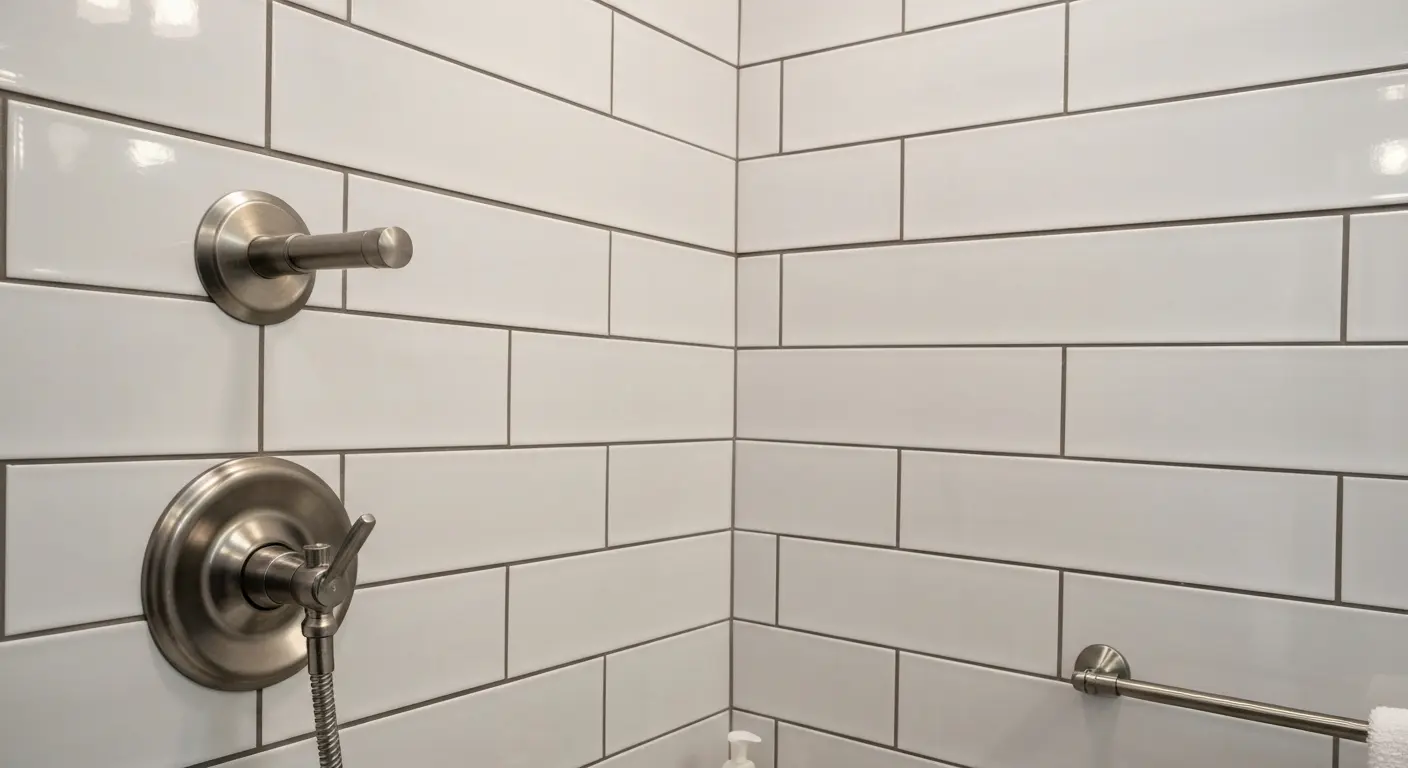 Tile shower