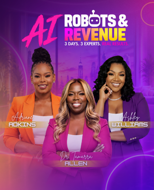 Ashley Williams, Adriane Adkins, and Dr. Tamarra Allen