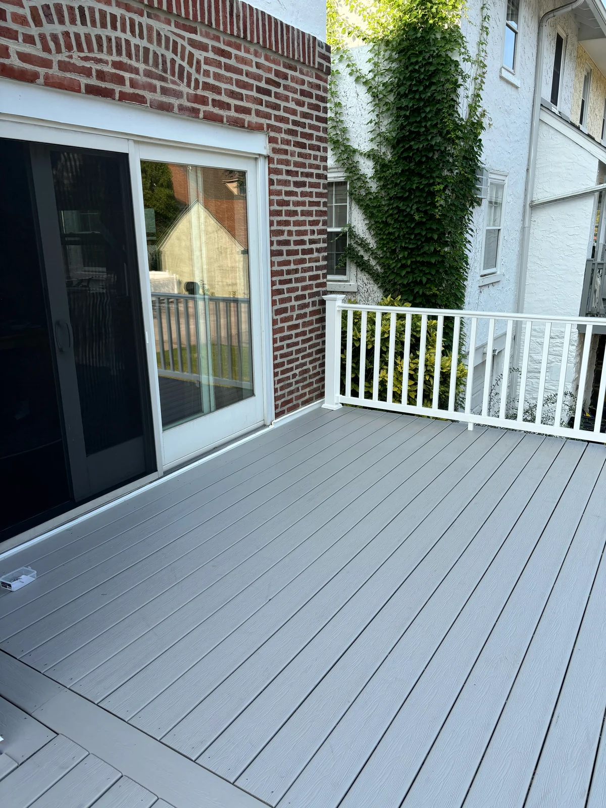 Deck construction work by Michael John Contractors