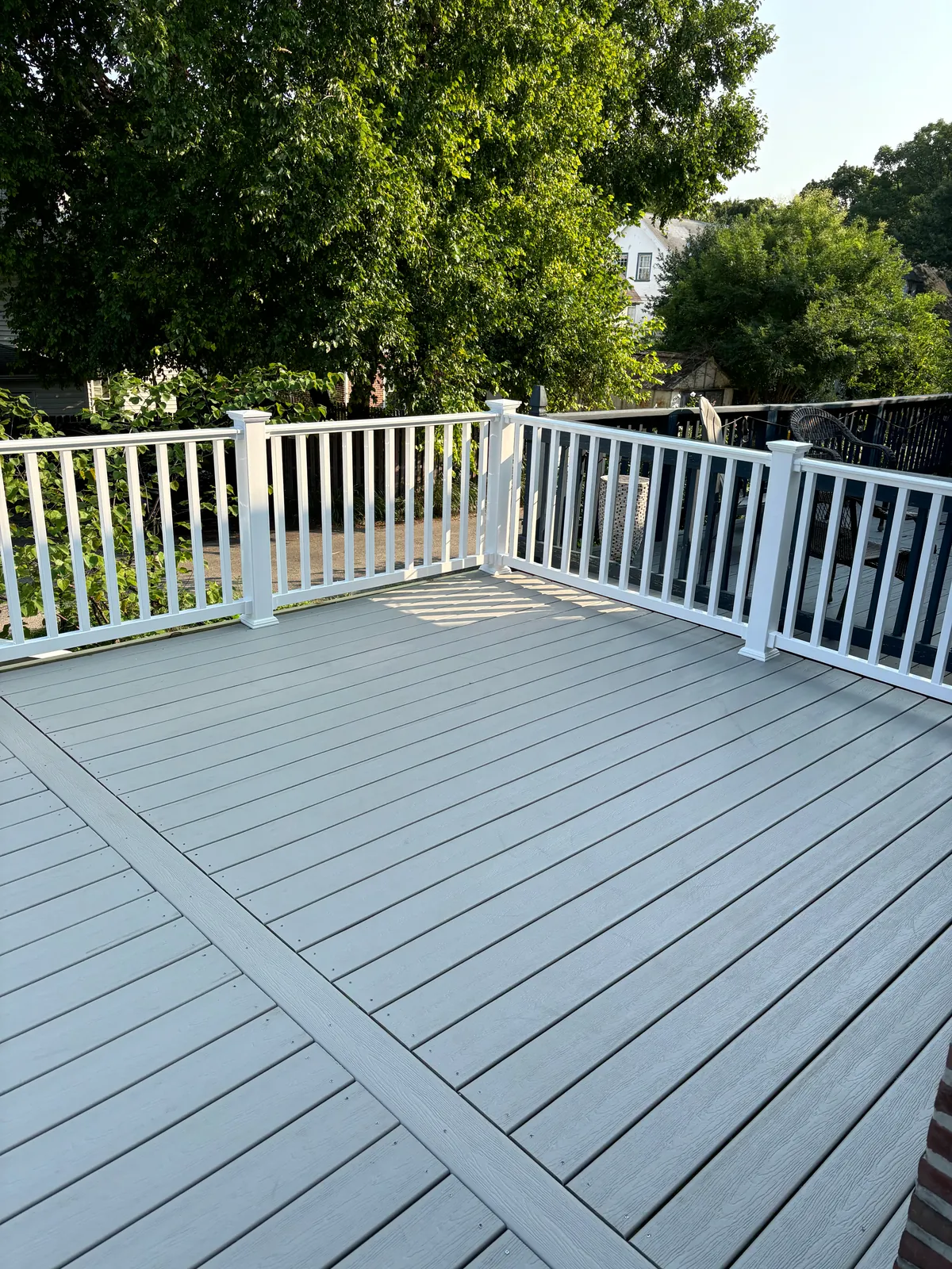 Deck construction work by Michael John Contractors