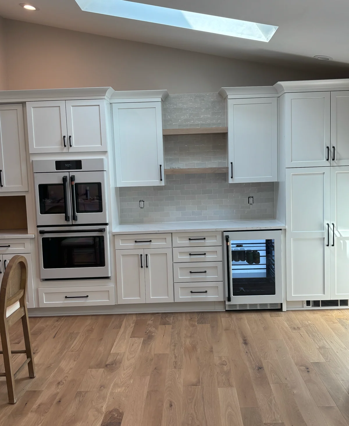 Completed kitchen remodel by Michael John Contractors