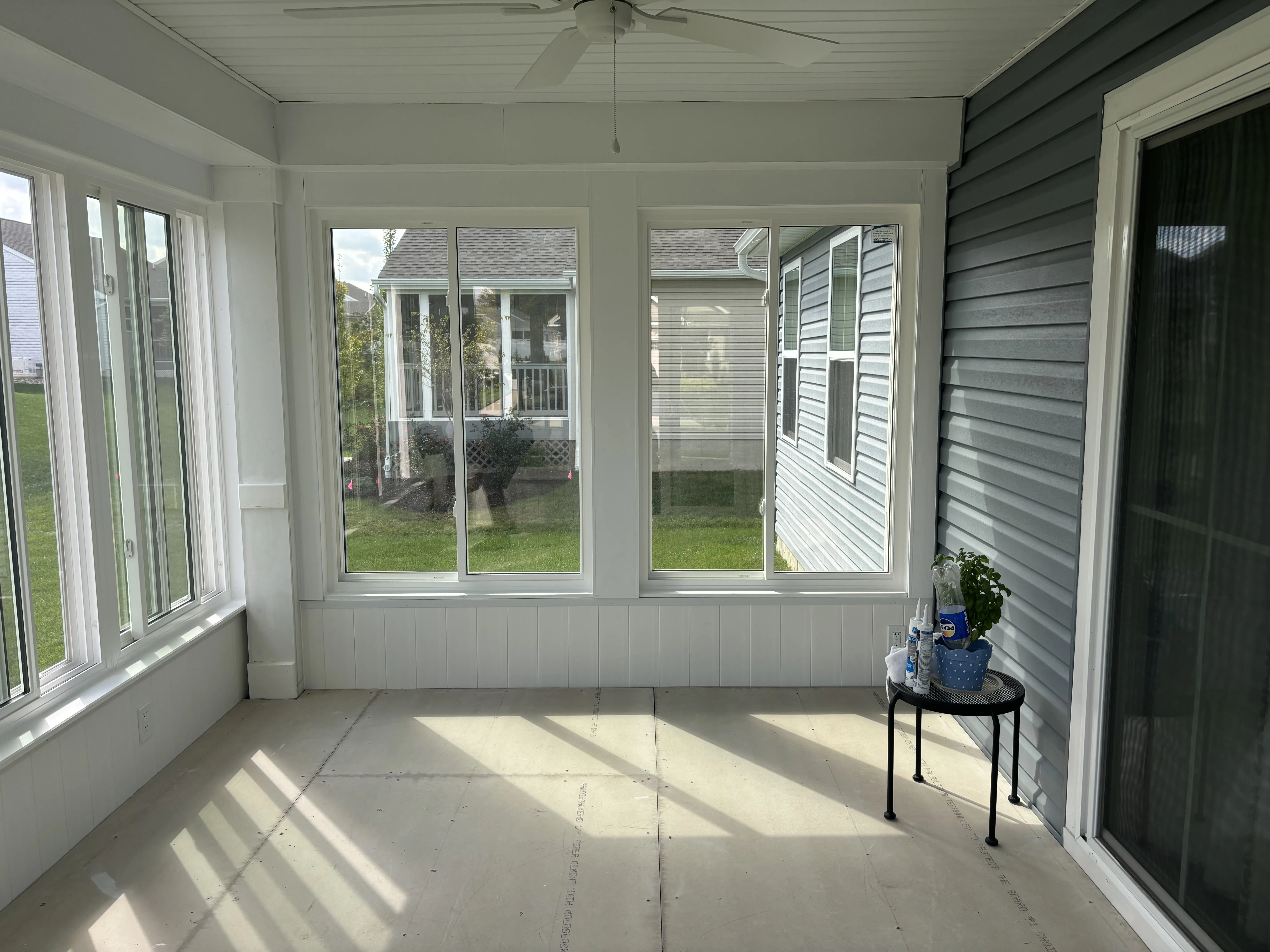 Residential exterior construction and remodeling work by Michael John Contractors