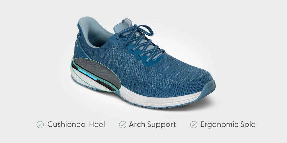 OrthoFeet orthopedic shoe for arthritis in the ankle