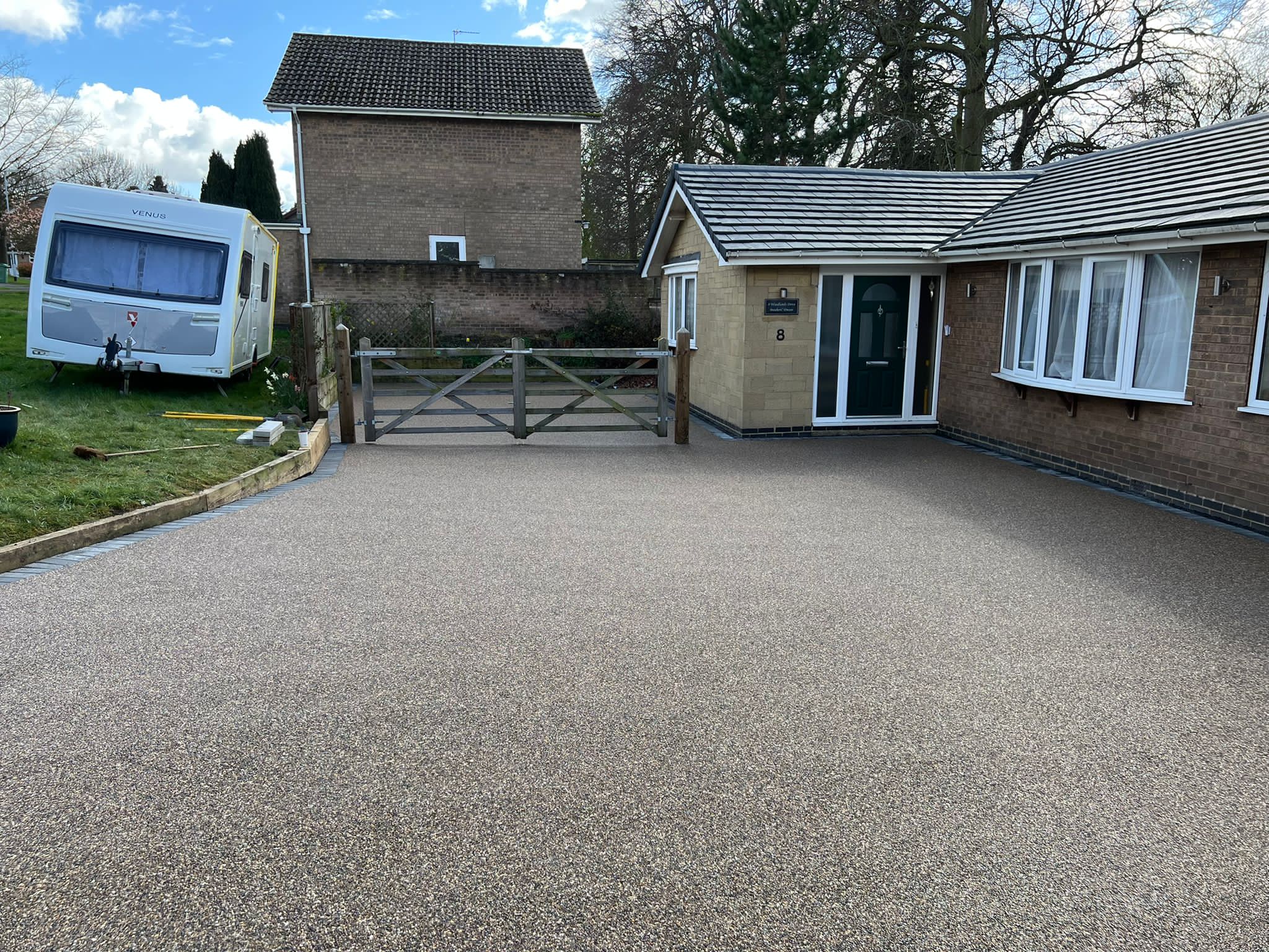 Pavesett resin driveway project