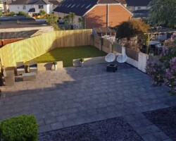 Pavesett landscaping project