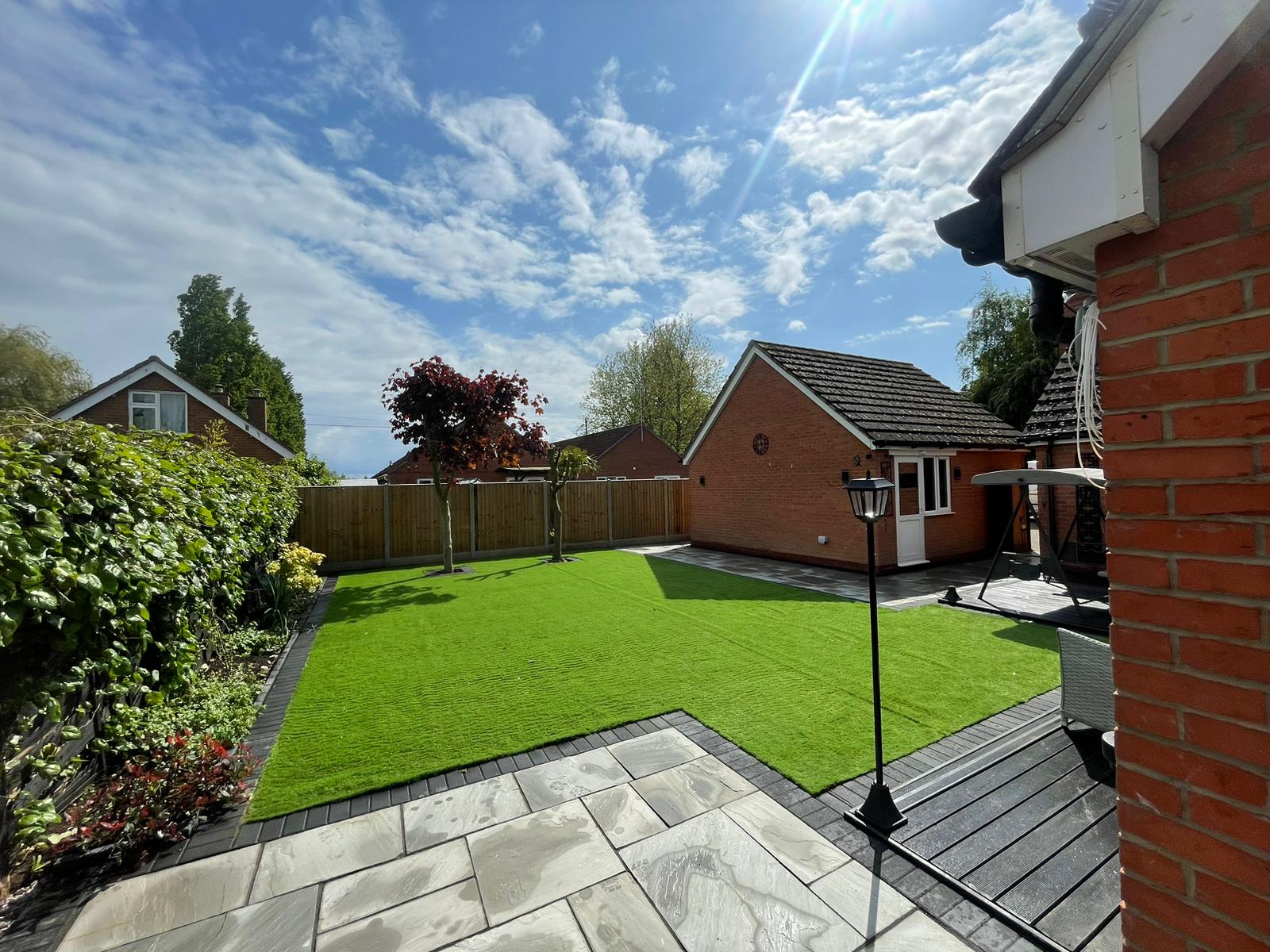 Pavesett landscaping project