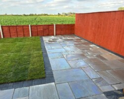 Pavesett fencing & landscaping project