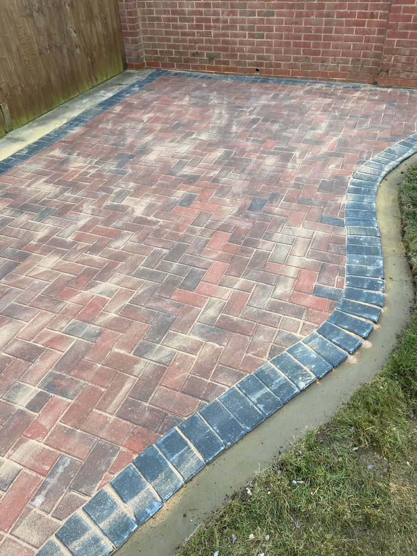 Pavesett block paving project