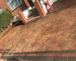 Pavesett block paving project