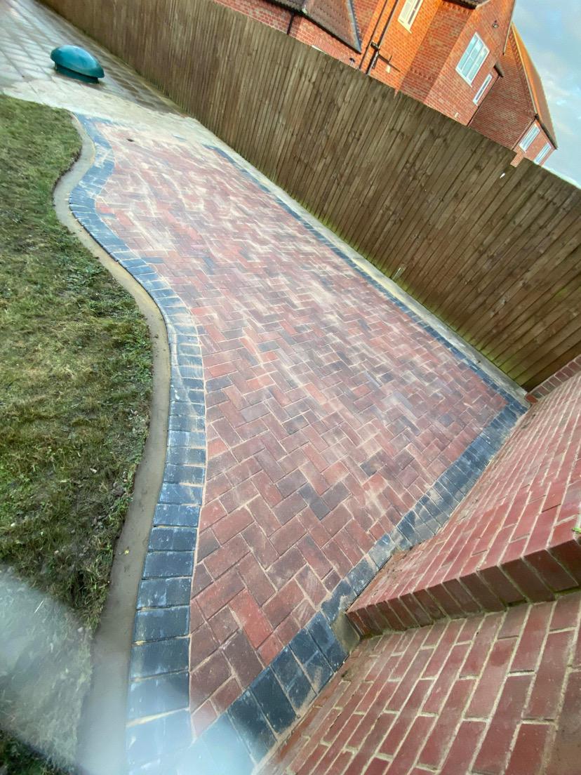 Pavesett block paving project