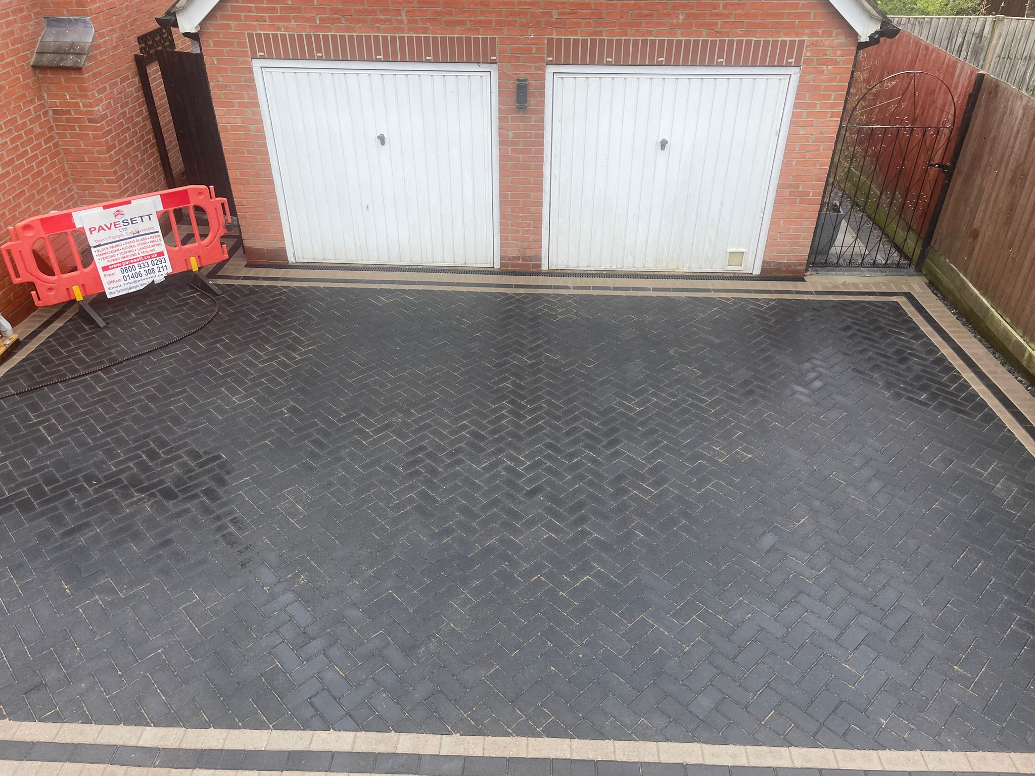 Pavesett block paving project