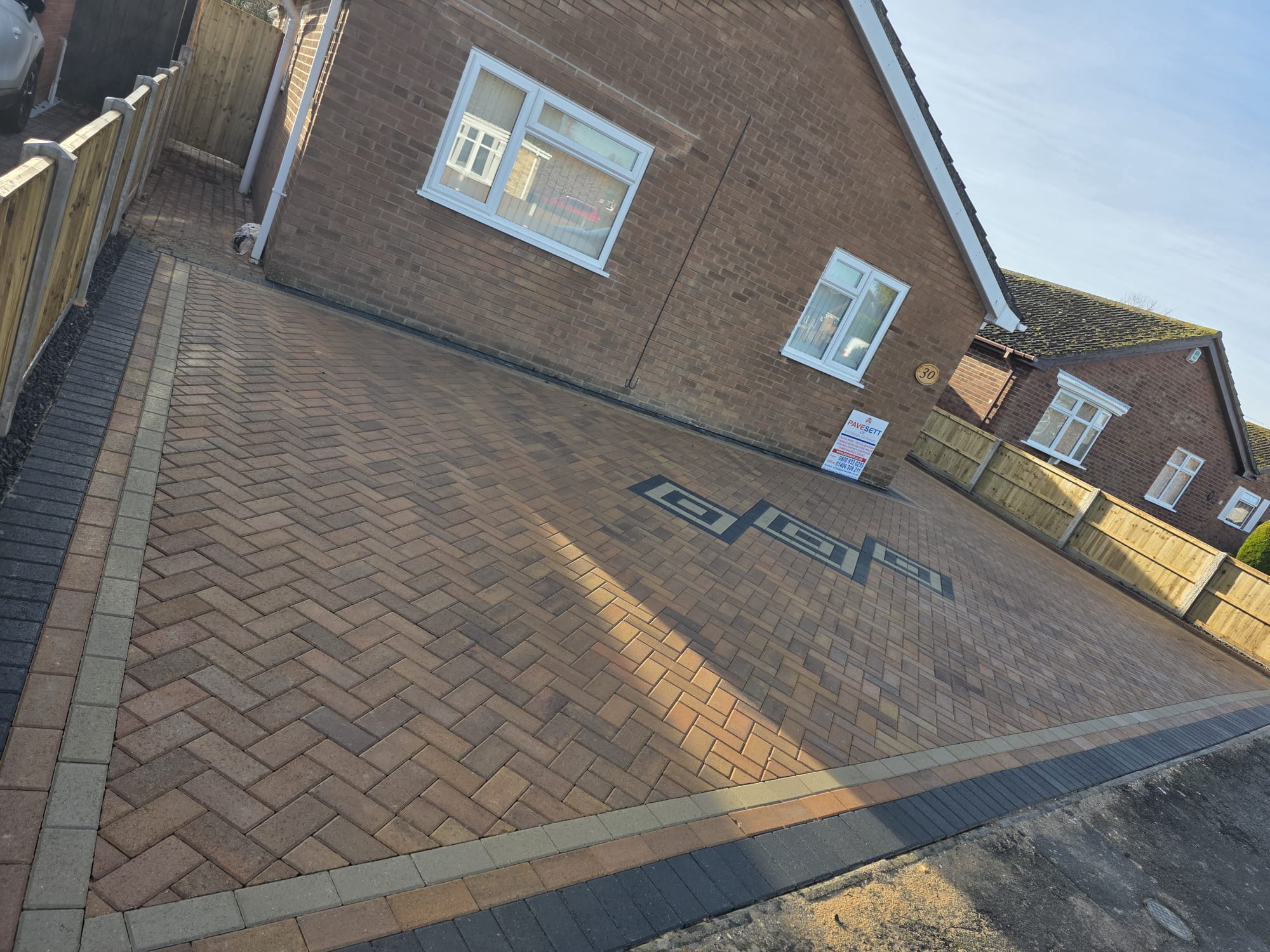 Pavesett block paving project