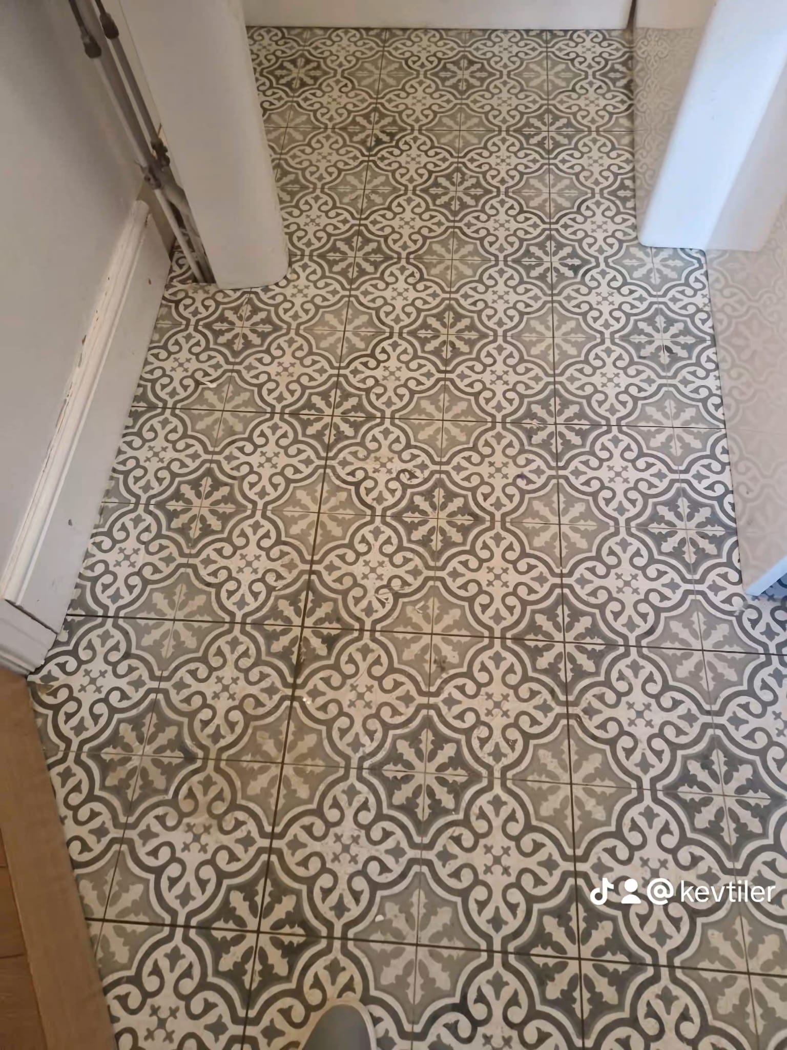 Kevin's tiling work