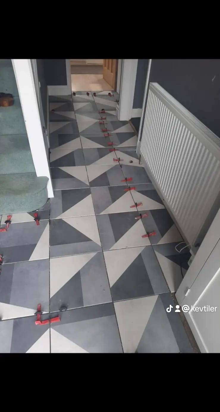 Floor tiling