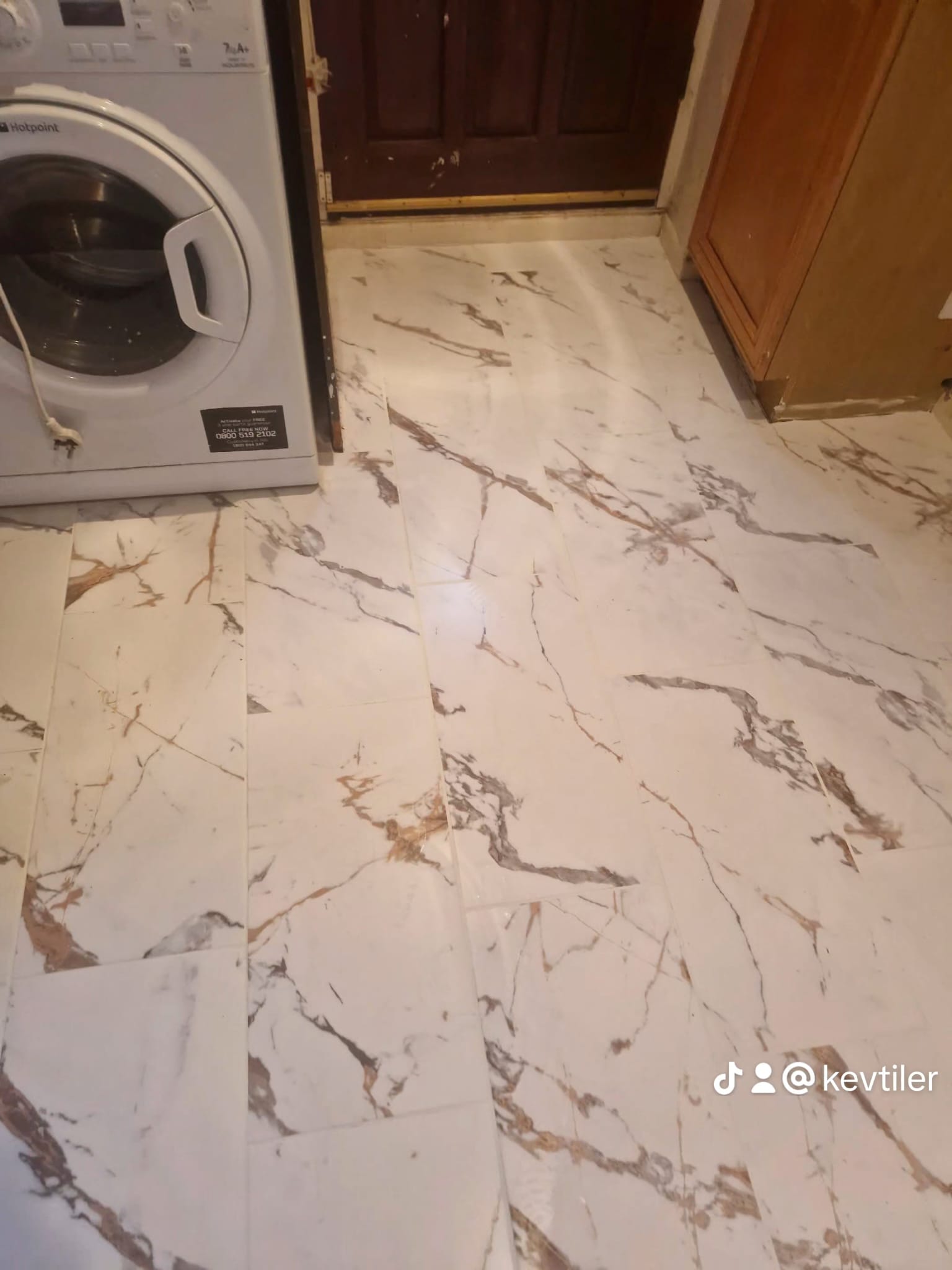 Floor tiling