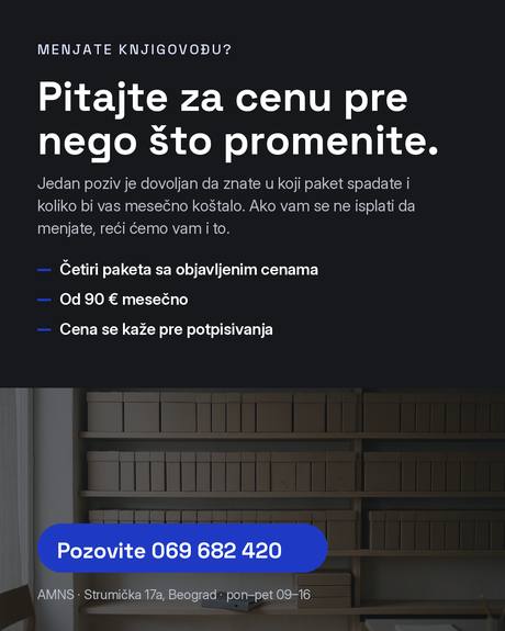 AMNS reklama promena knjigovođe