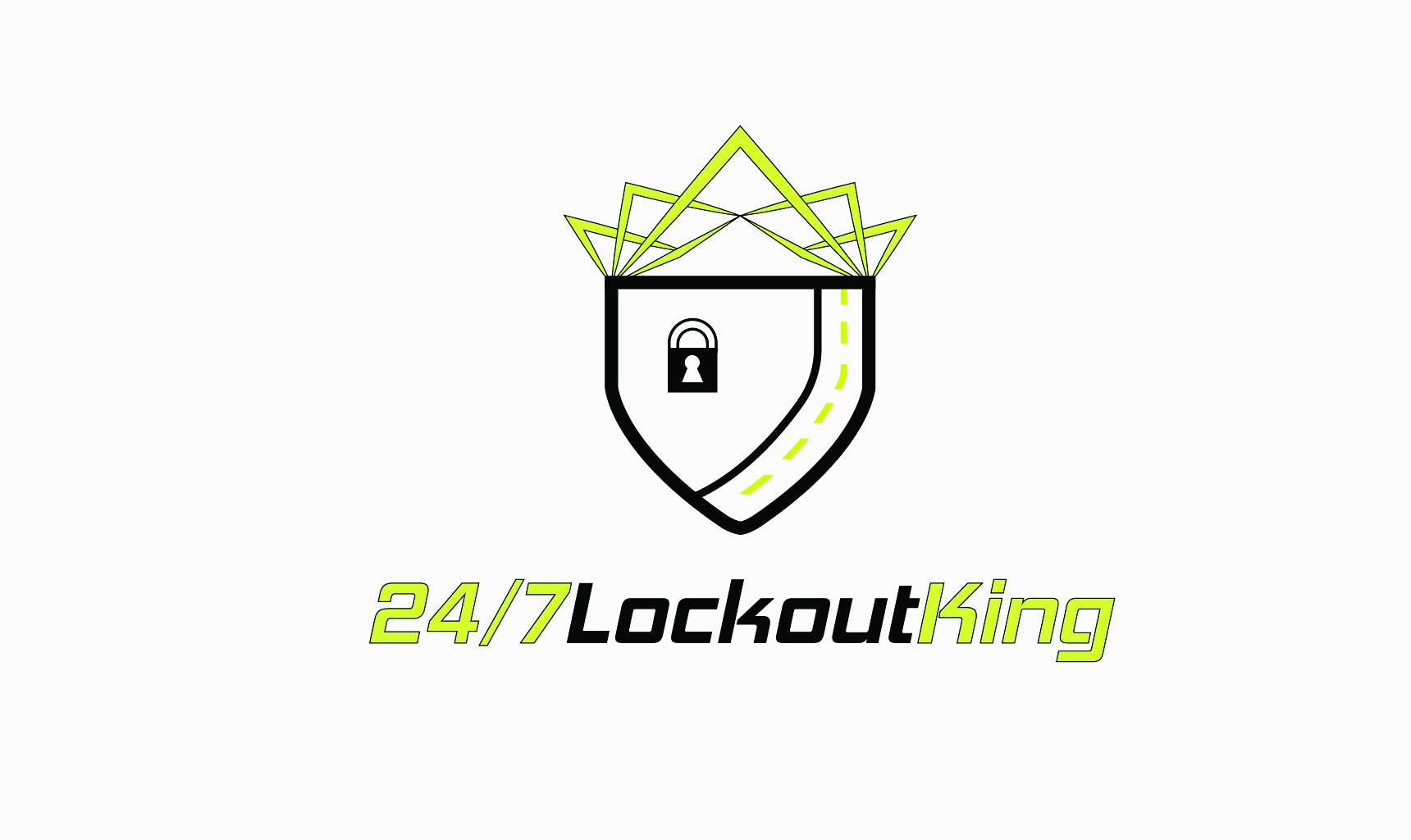 24/7 lockout king logo