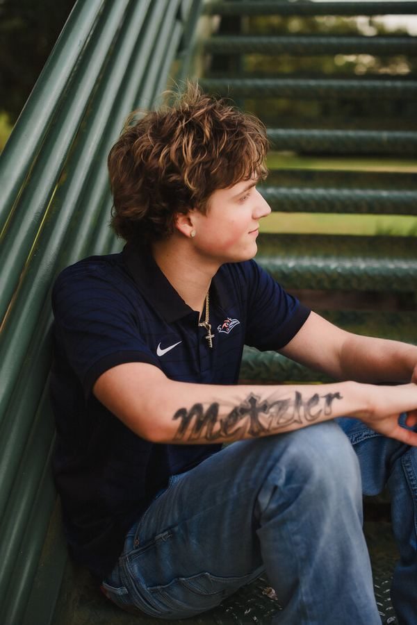 High school senior portrait session