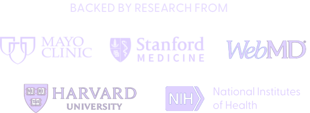 Backed by research from leading universities