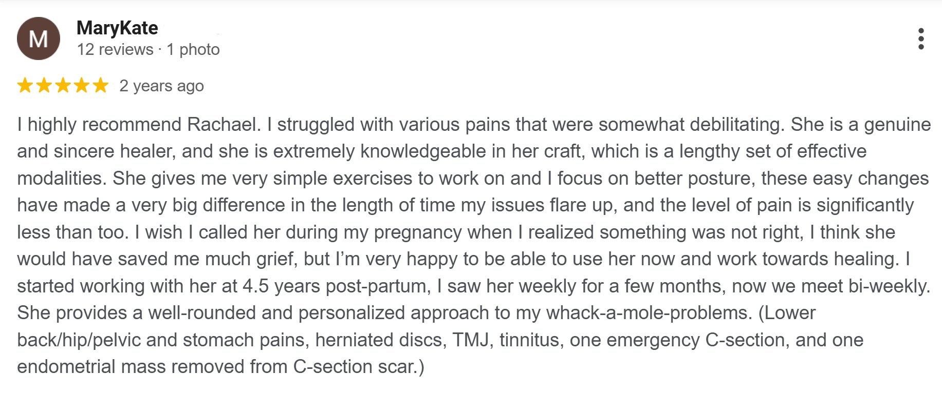 Client review about the Back to B.A.S.I.C.S. Method