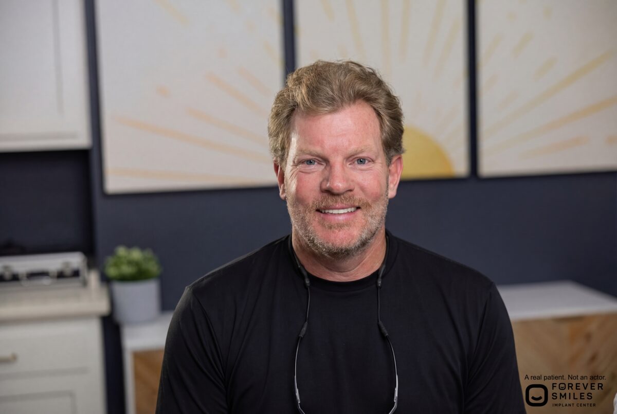 Happy Forever Smiles Implant Center patient