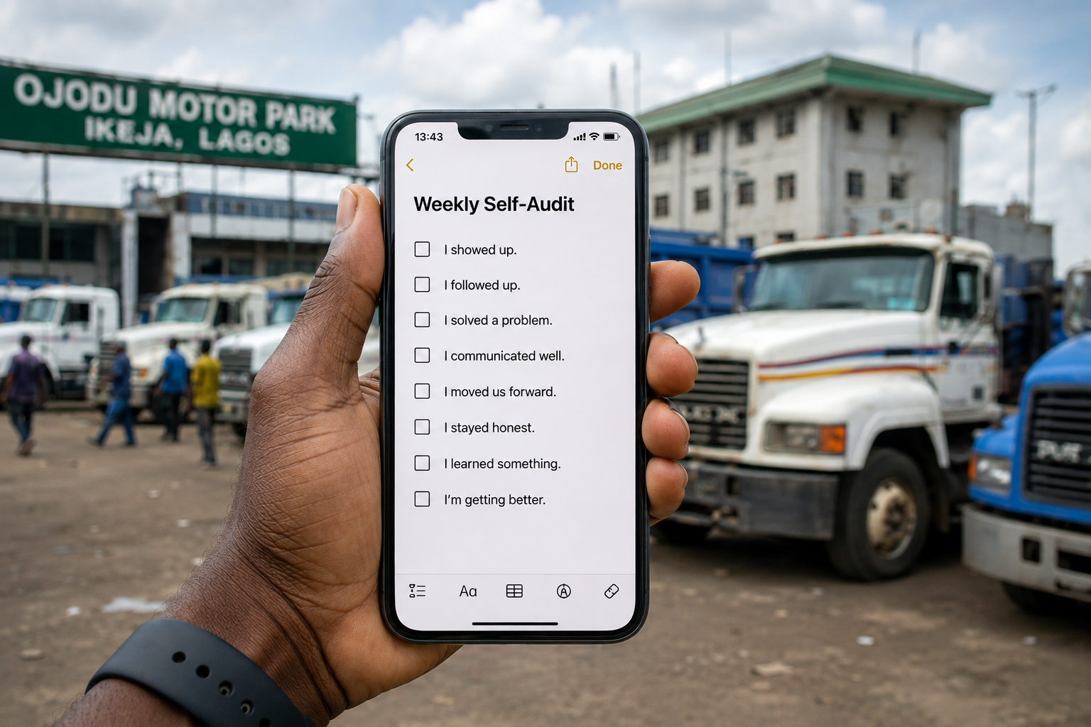 Lagos dispatch operator weekly payment collection audit checklist Lagos dispatch operator weekly payment collection audit checklist