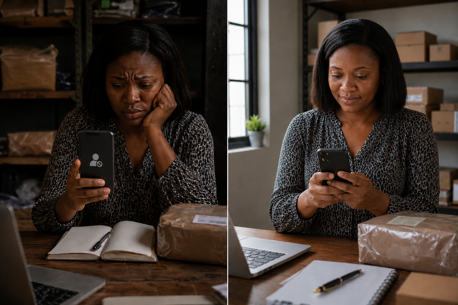 Before and after comparison of unverified versus verified Lagos delivery