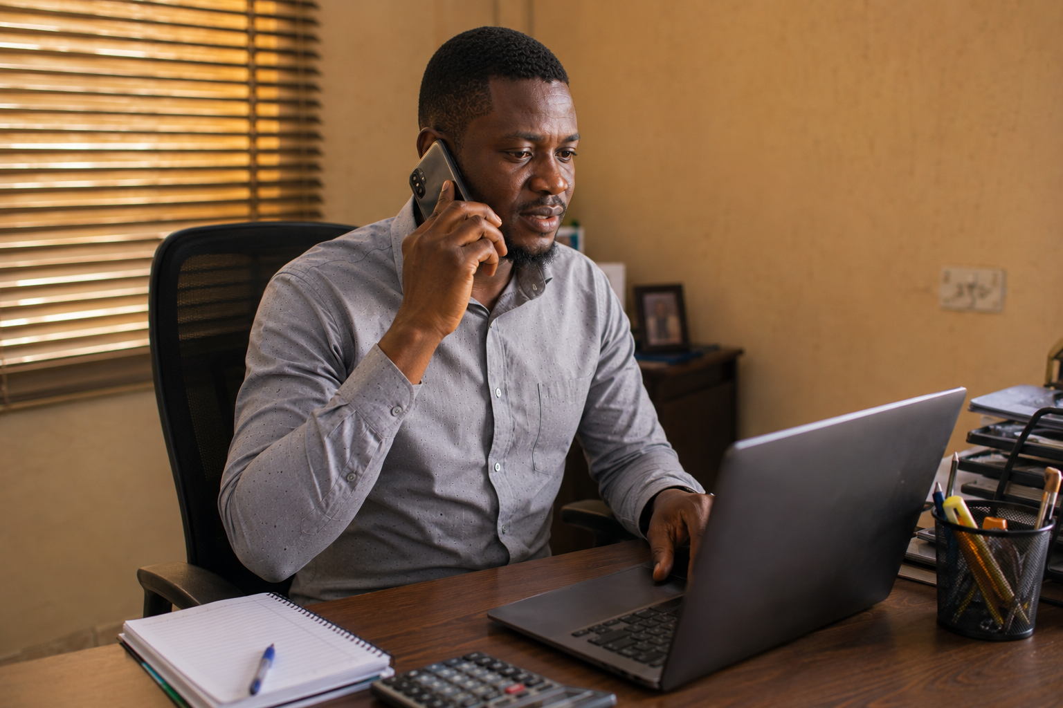 Lagos dispatch operator combining human judgment with structured system