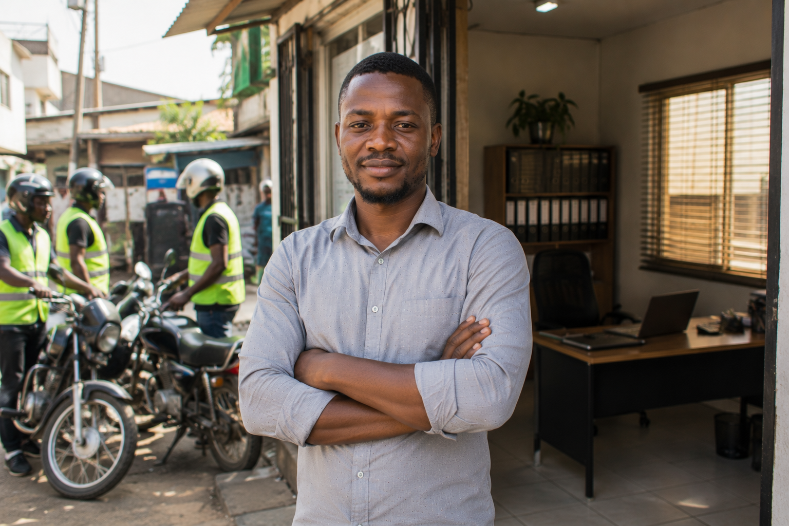 Professional Lagos dispatch operation reflecting a structured culture