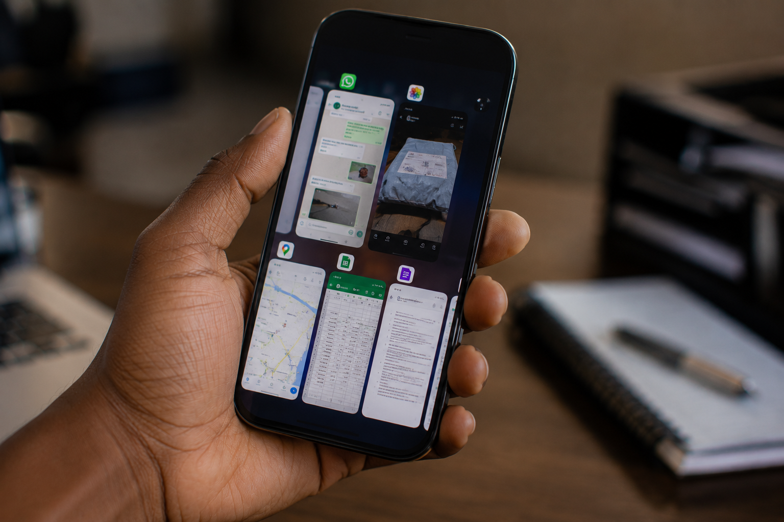 Lagos vendor order information fragmented across multiple apps