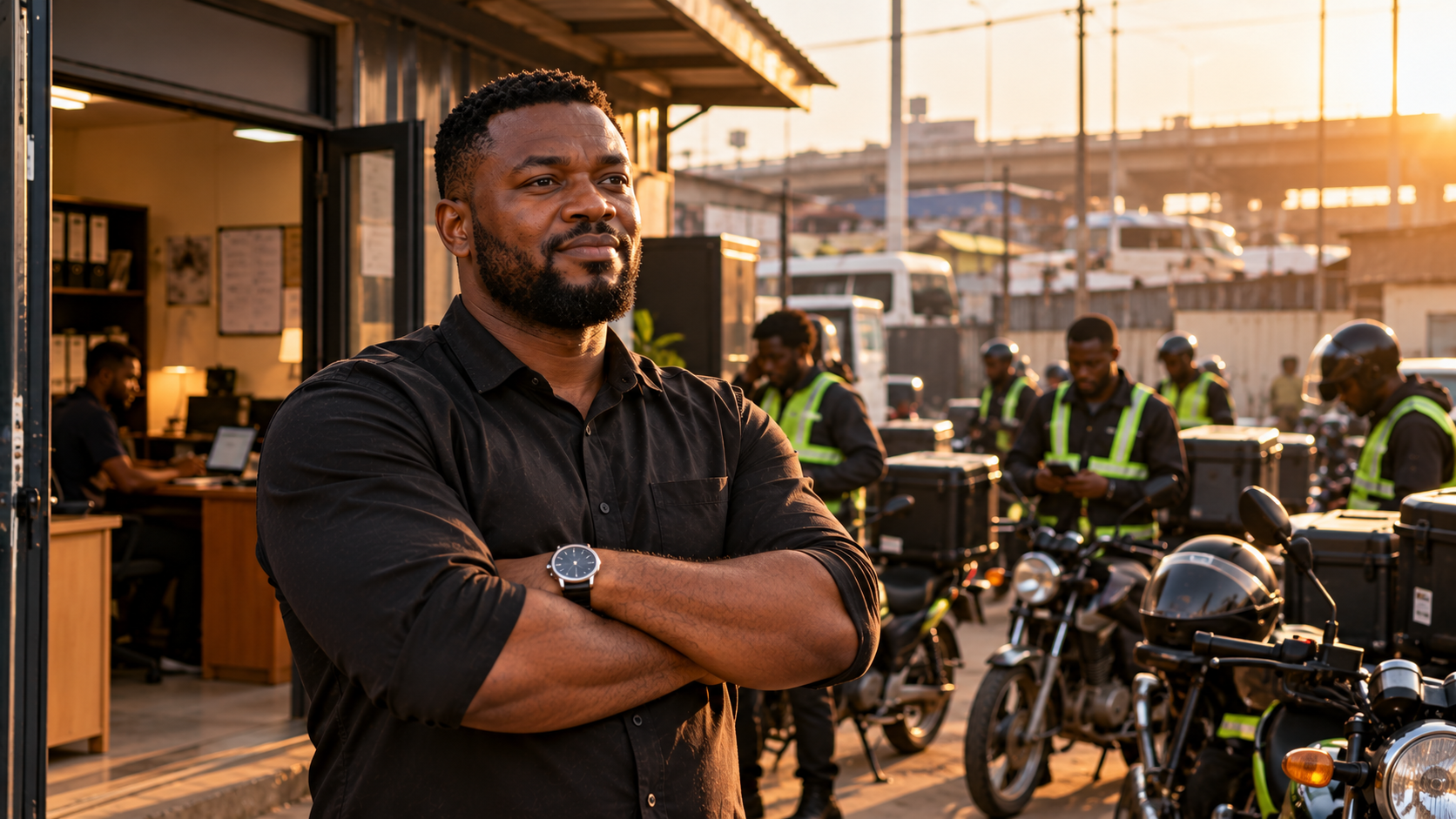 Confident Lagos dispatch operator building records instead of stories Confident Lagos dispatch operator building records instead of stories