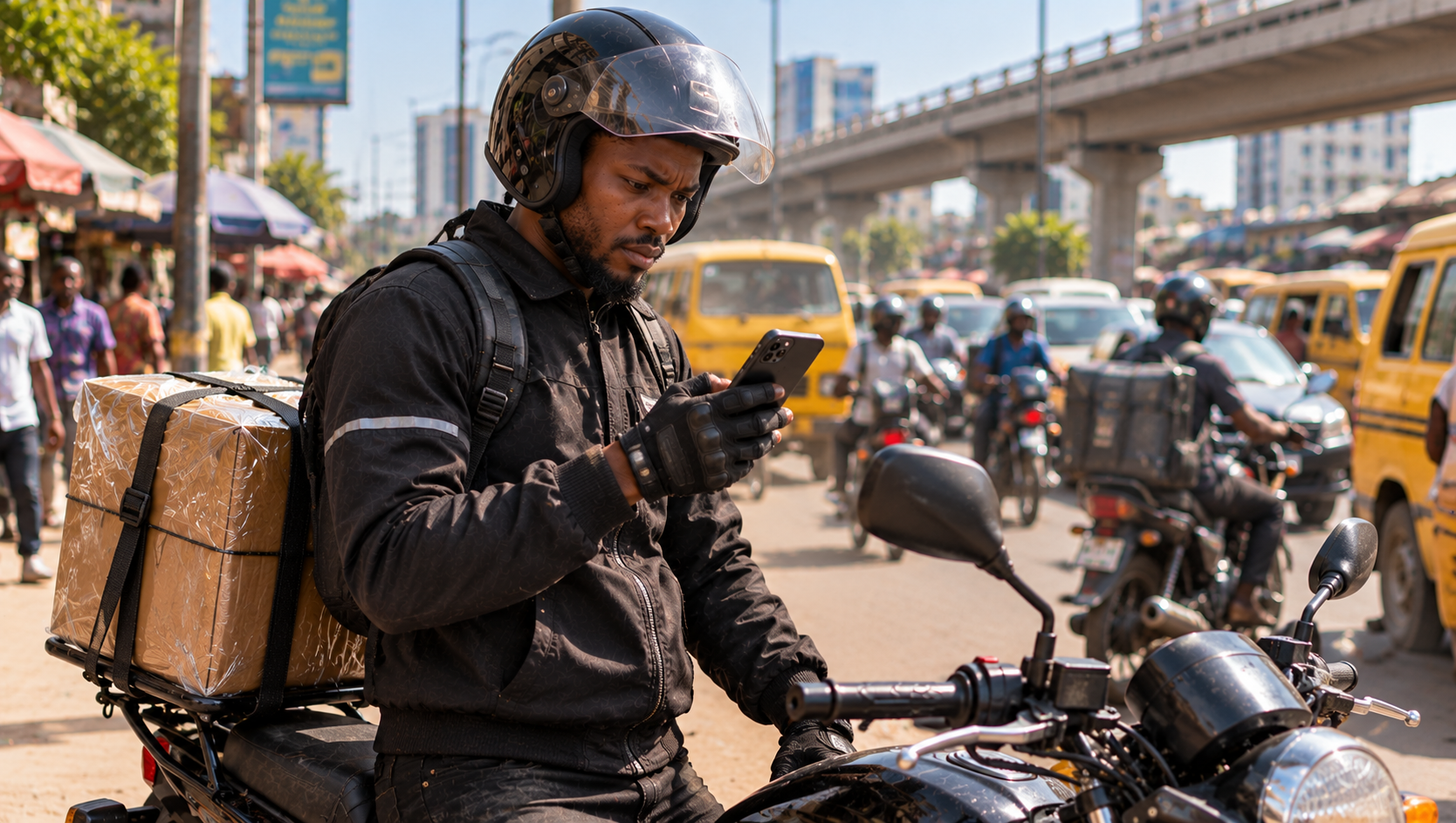 Lagos dispatch rider delayed, unclear if late or actually missing Lagos dispatch rider delayed, unclear if late or actually missing