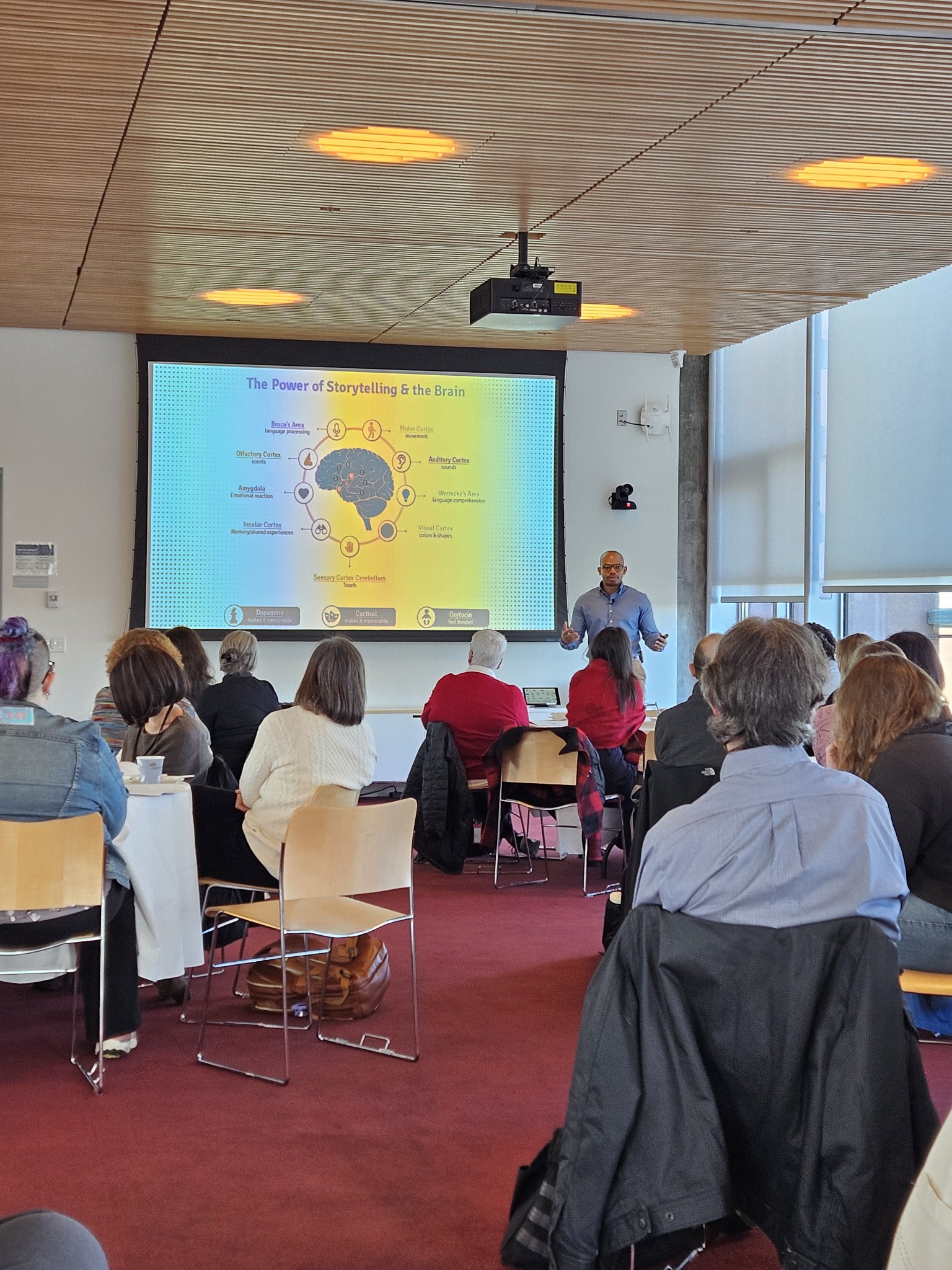 Kelvin A. Jenkins delivering a keynote