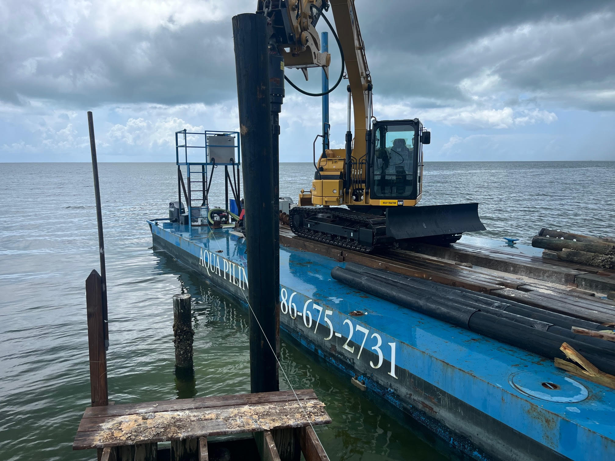 Boat lift installation
