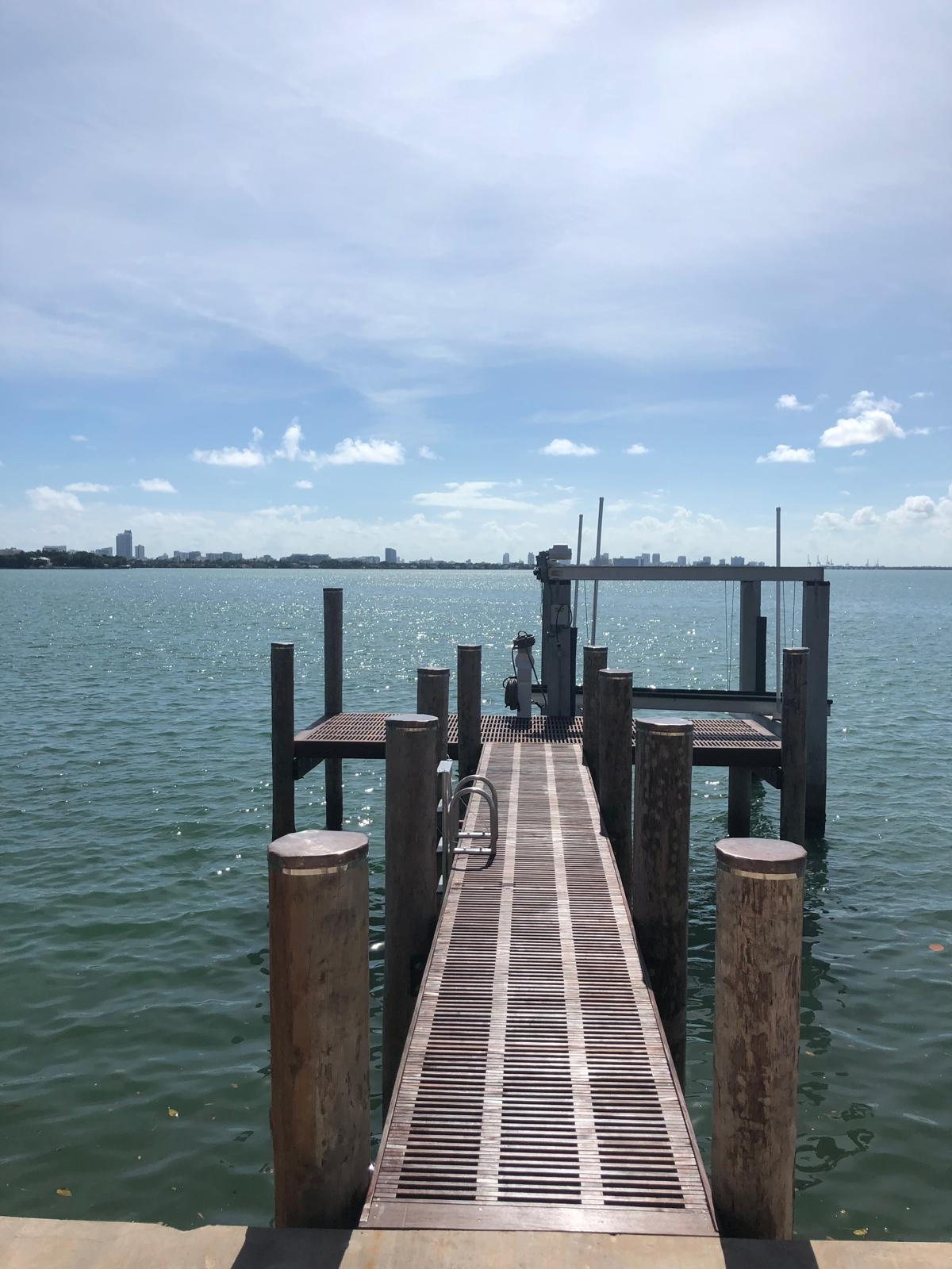 Completed dock project