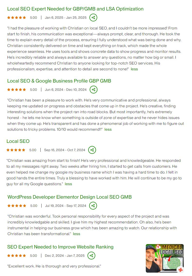 Client review