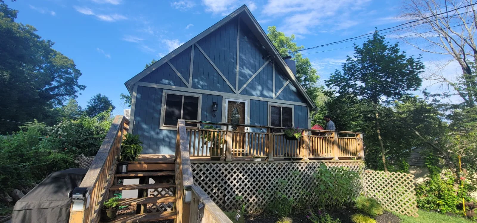 Exterior painting project