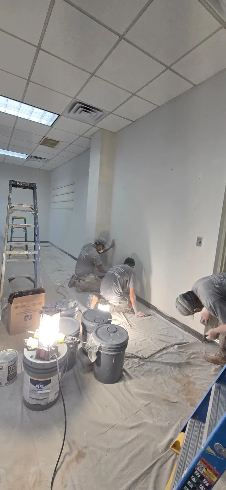 Interior painting project