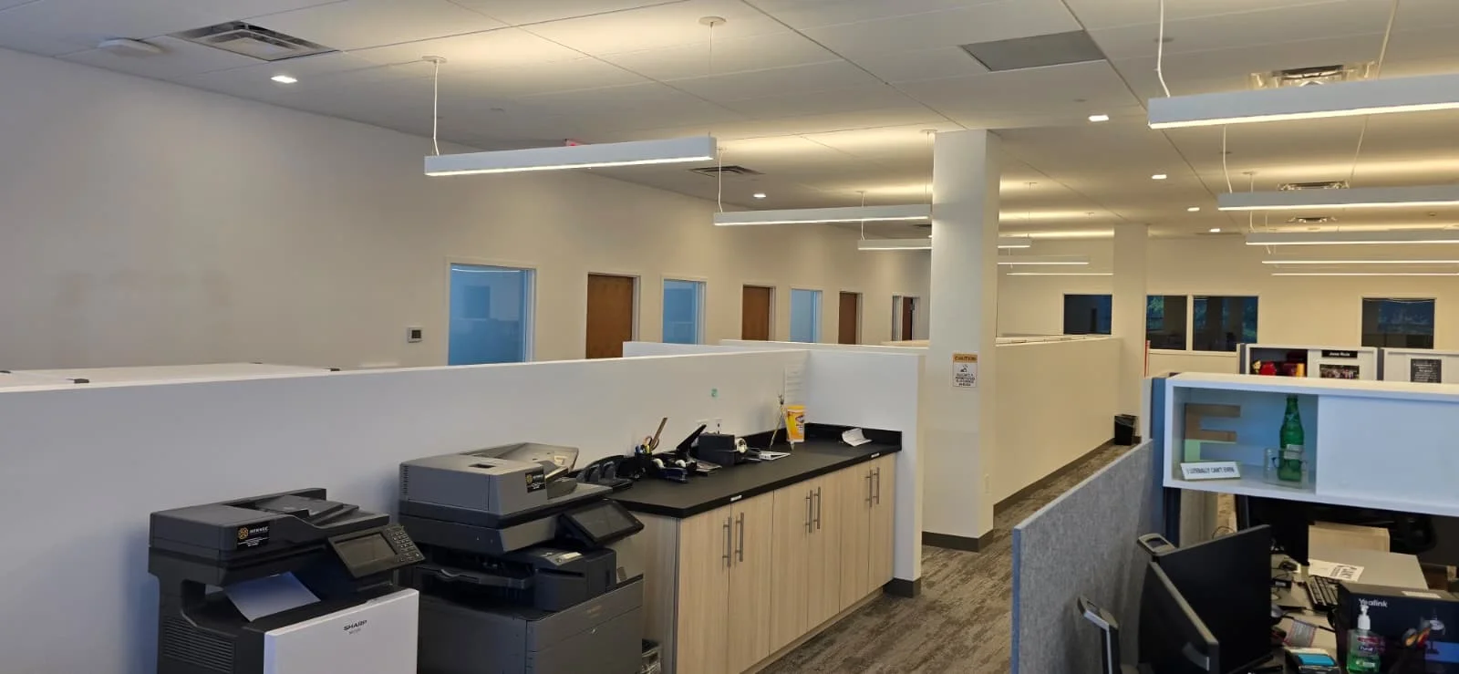 Commercial painting project