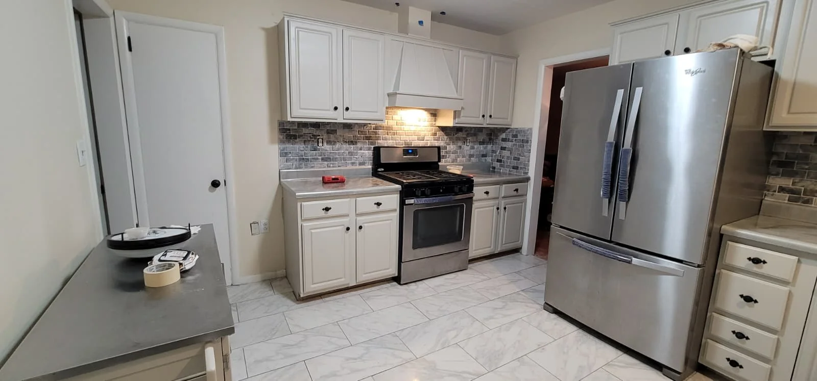Tile installation project