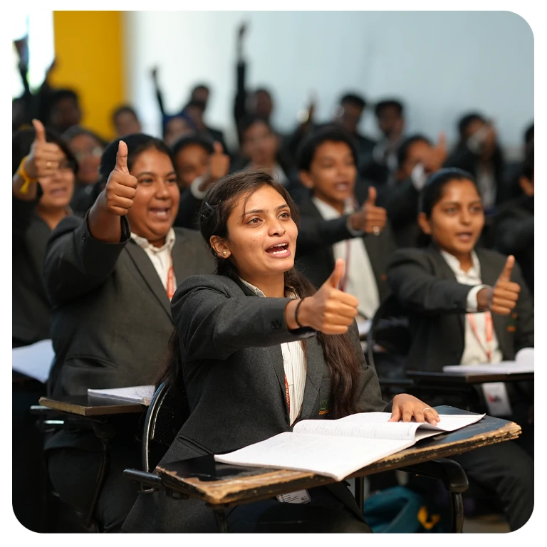 Student Studying Modern Classroom