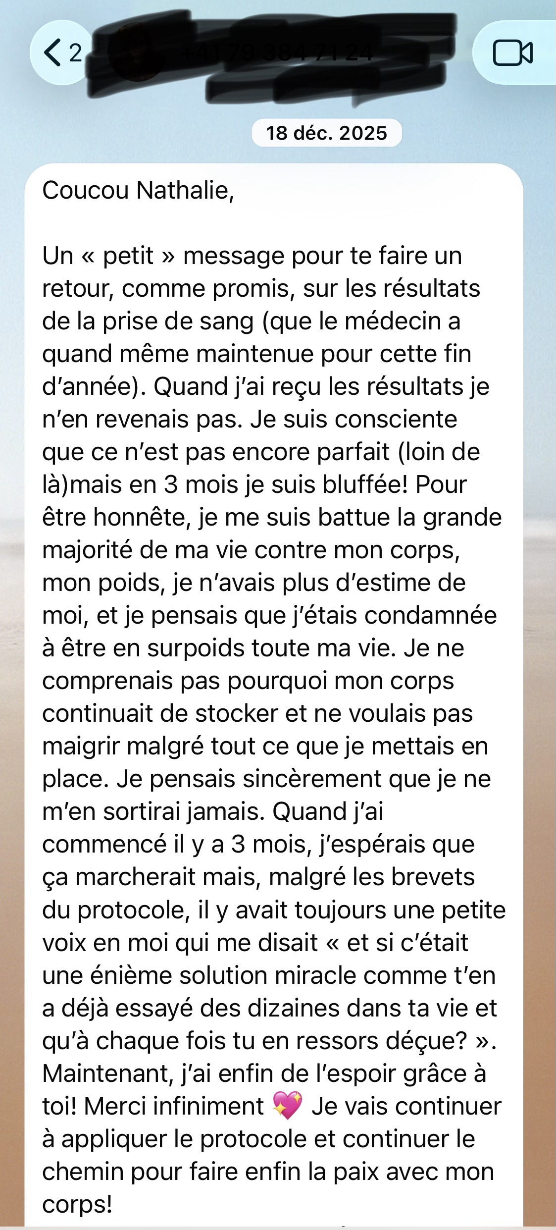Témoignage